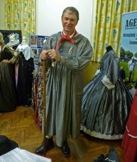 Hand made smock as modeled at AGES AGA Costume Celebration meeting | MB