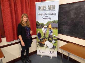 Carenza Lewis Supporting AGES AHA BRINGING ARCHAEOLOGY TO THE COMMUNITY | Terry Barclay