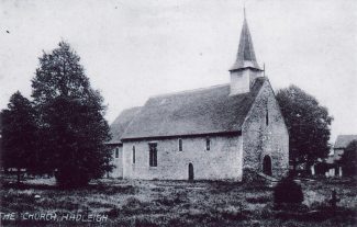 St James The Less Church, c.1902, where William Strangman is buried.