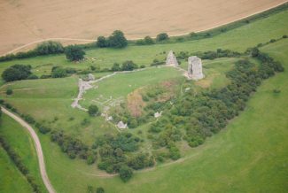 Current castle from the air | Andrew Summers