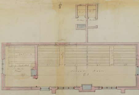 Plans drawn by George Edmund Street