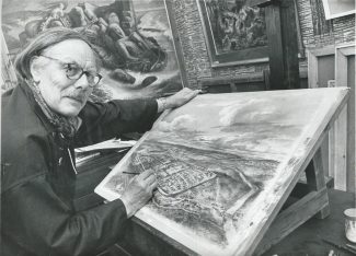 Alan Sorrell in 1972 in the Old Chapel where the Sorrell family lived from 1947 to the 1970s Alan Sorrell in 1972 in the Old Chapel where the Sorrell family lived from 1947 to the 1970s | Photograph reproduced by courtesy of Newsquest Essex Echo & Gazette