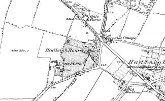 The 1876 Ordnance Survey map of what became known as  