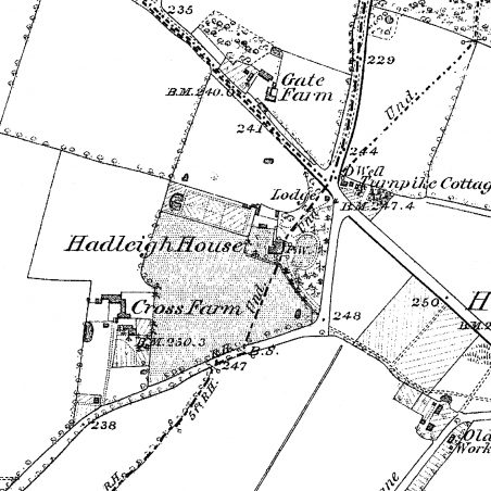 The 1876 Ordnance Survey map of what became known as The 1876 Ordnance Survey map of what became known as