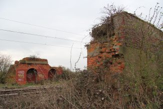 All that remains today of the railway bridge which crosses the Southend to Fenchurch Street line. | Graham Cook