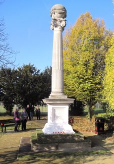 War Memorial in November 2011 sunshine | Lynda Manning