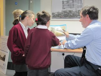 Hadleigh Junior pupils enjoying their visit to our office | Lynda Manning