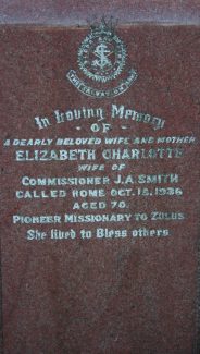 The gravestone of Elizabeth Charlotte Smith in the churchyard of St James the Less, Hadleigh. | Graham Cook