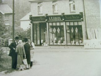 A.R.Adams outside the Rayleigh Road, Thundersley branch.