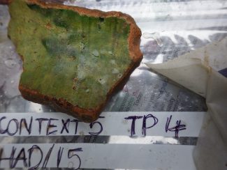 Possibly Tudor Pottery Found in Elm Road | Terry Barclay