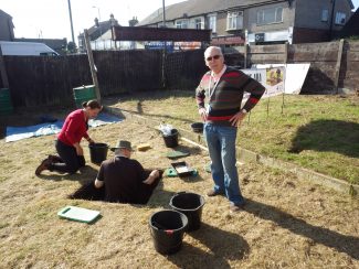 Council Leader Colin Riley Visits the Dig in Progress Council Leader Colin Riley Visits the Dig in Progress | AGES AHA