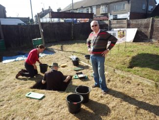 Council Leader Colin Riley Visits the Dig in Progress | AGES AHA