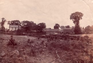 This is probably the view Albert Guy had as he approached the Dairy each morning for work; photo taken early 1930s Photo taken of Sayers and dairy early 1930s from the east Seed article