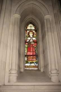 St. Edmund window designed by G. E. Street, Christ Church Cathedral, Dublin | Chris Worpole