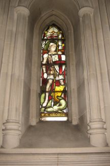 St. George window designed by G. E. Street, Christ Church Cathedral, Dublin | Chris Worpole