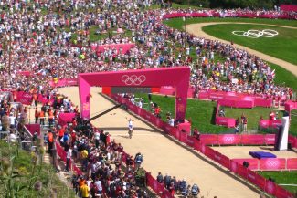 Julie Bresset of France wins gold | Chris Worpole