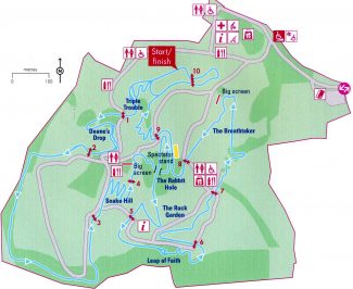 Map of the course | Copyright London 2012