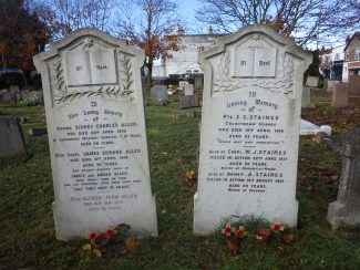 Allen and Staines War Graves