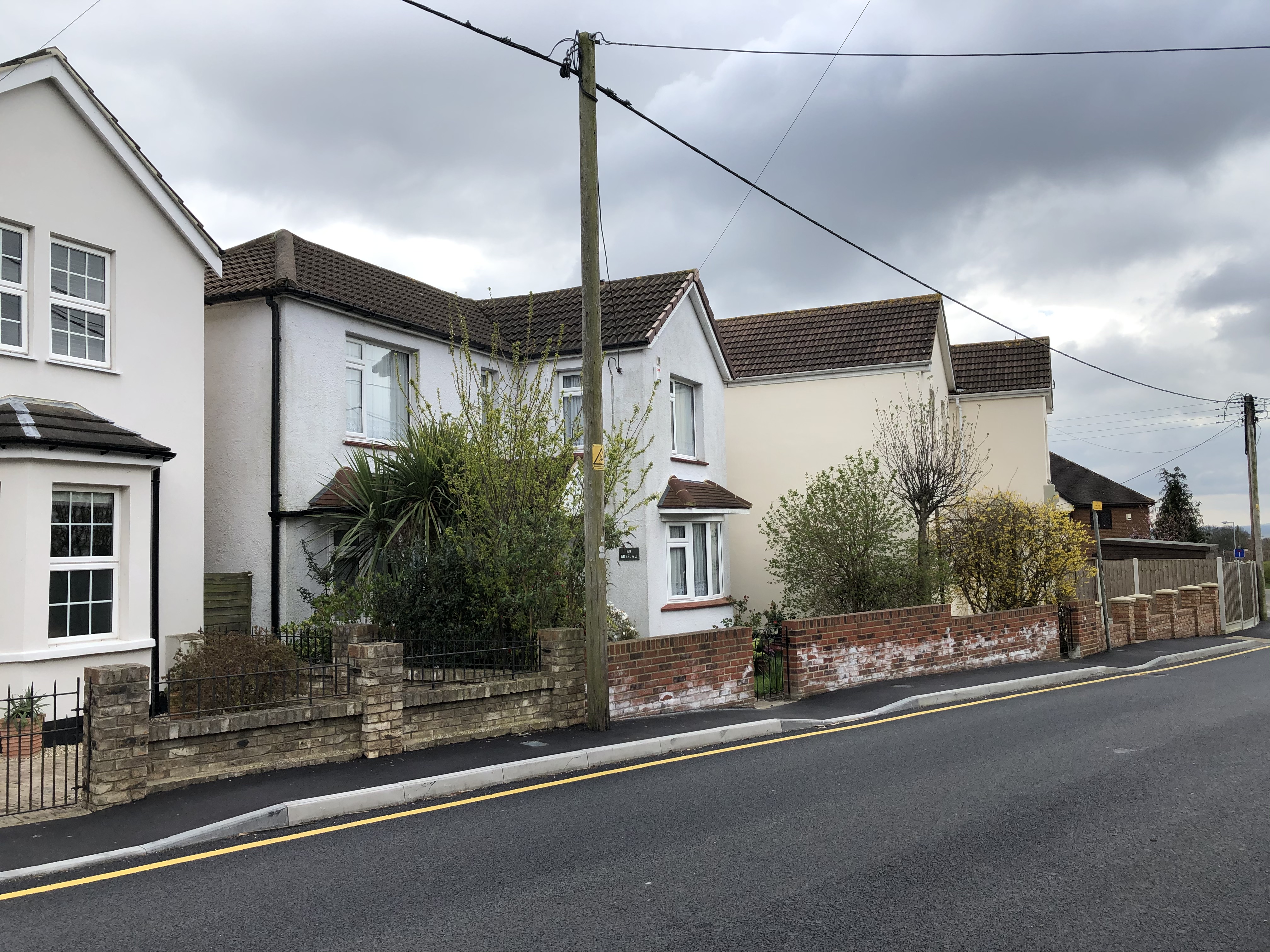 Castle Lane and the Castle Roads and their names, Lockdown 2020