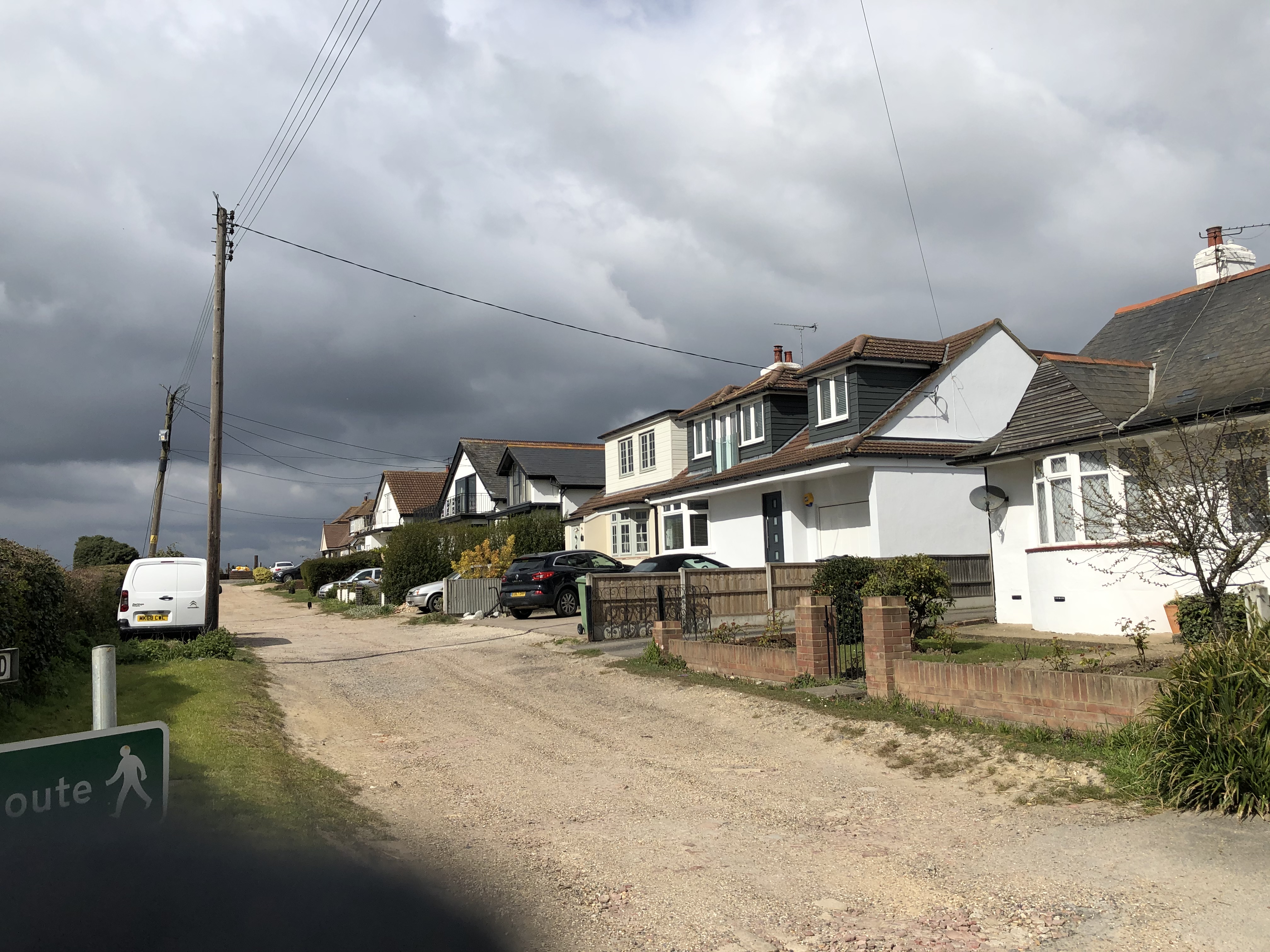 Castle Lane and the Castle Roads and their names, Lockdown 2020