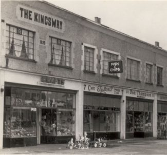 Crafts at 6 Kingsway from a 1964 postcard