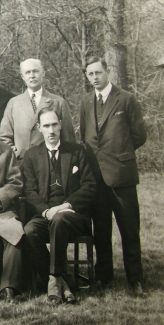 Seated Mr H R Tutt BUDC 1929 : 1930 Mr H R Tutt (Public Health brief) in the 1929/30 BUDC, here seated in the group photo | S J Dyer