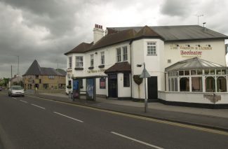 How the Waggon and Horses Pub looked How the Waggon and Horses Pub looked