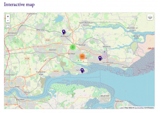 Local History with over 190 pins