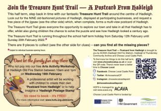A Postcard from Hadleigh Treasure Hunt Trail | H&TCA