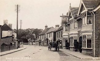 A smithy was opposite Hadleigh's Castle Hotel