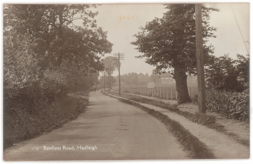 Benfleet Road, Hadleigh Roads and their names Hadleigh