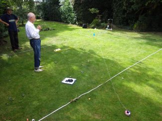 AGES Dowsing and Geophysics in a Hadleigh Garden