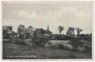 View of St Peter's Church and Rectory, Thundersley