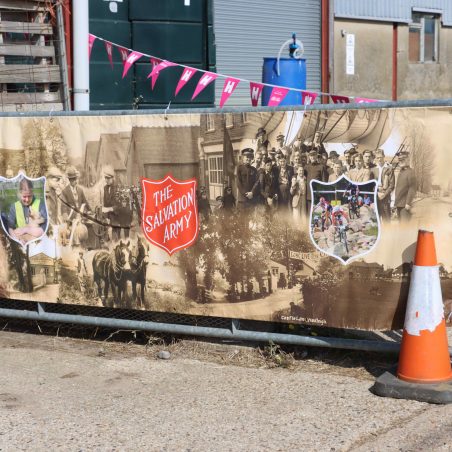 Heritage 2023 An interesting college of photos on the banner. | Graham Cook