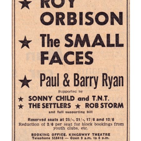 Kingsway Theatre 7th March 1967 | M Brown