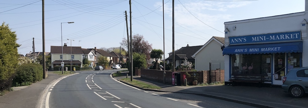 Perspective of Clark's Corner