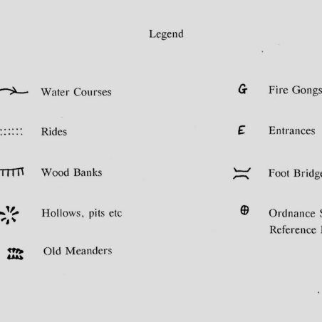 Legend Page 131 Hadleigh Great Wood: impact of people | Spooner and Bowdrey