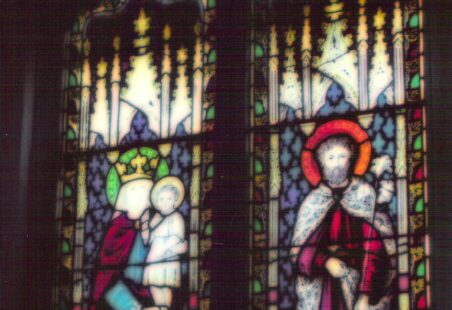 More stained glass from St James the Less