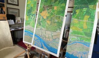 Artful Treasure Map of Castle Point