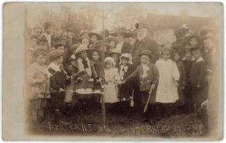 TrPlntng_Thndrsly_Oct1910_PL 1910 Tree Planting on Swans Green | From the Peter Lewsey Collection